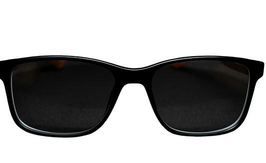 Óculos Dual Black – Armação de Grau com Lente Solar Magnética